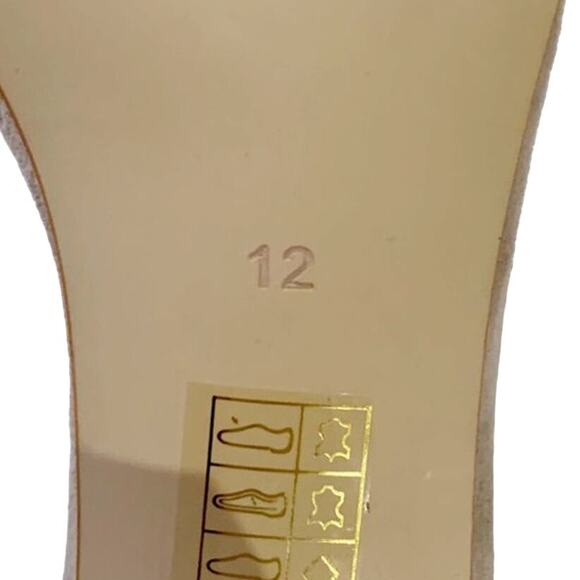 Jeffrey Campbell Lindsay Suede Block Heel Sandal NEW Taupe Size 12 - Picture 7 of 8